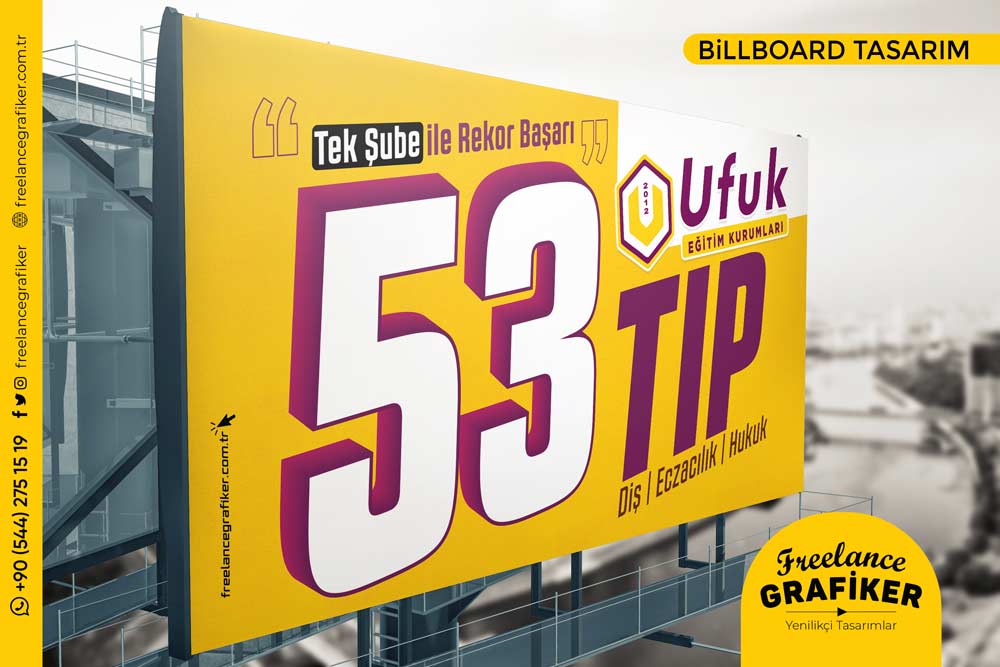 billboard-tasarim-ufuk-koleji grafik-tasarim
