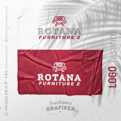 Rotana Furniture Logo Design #freelance #grafiker #logo #design